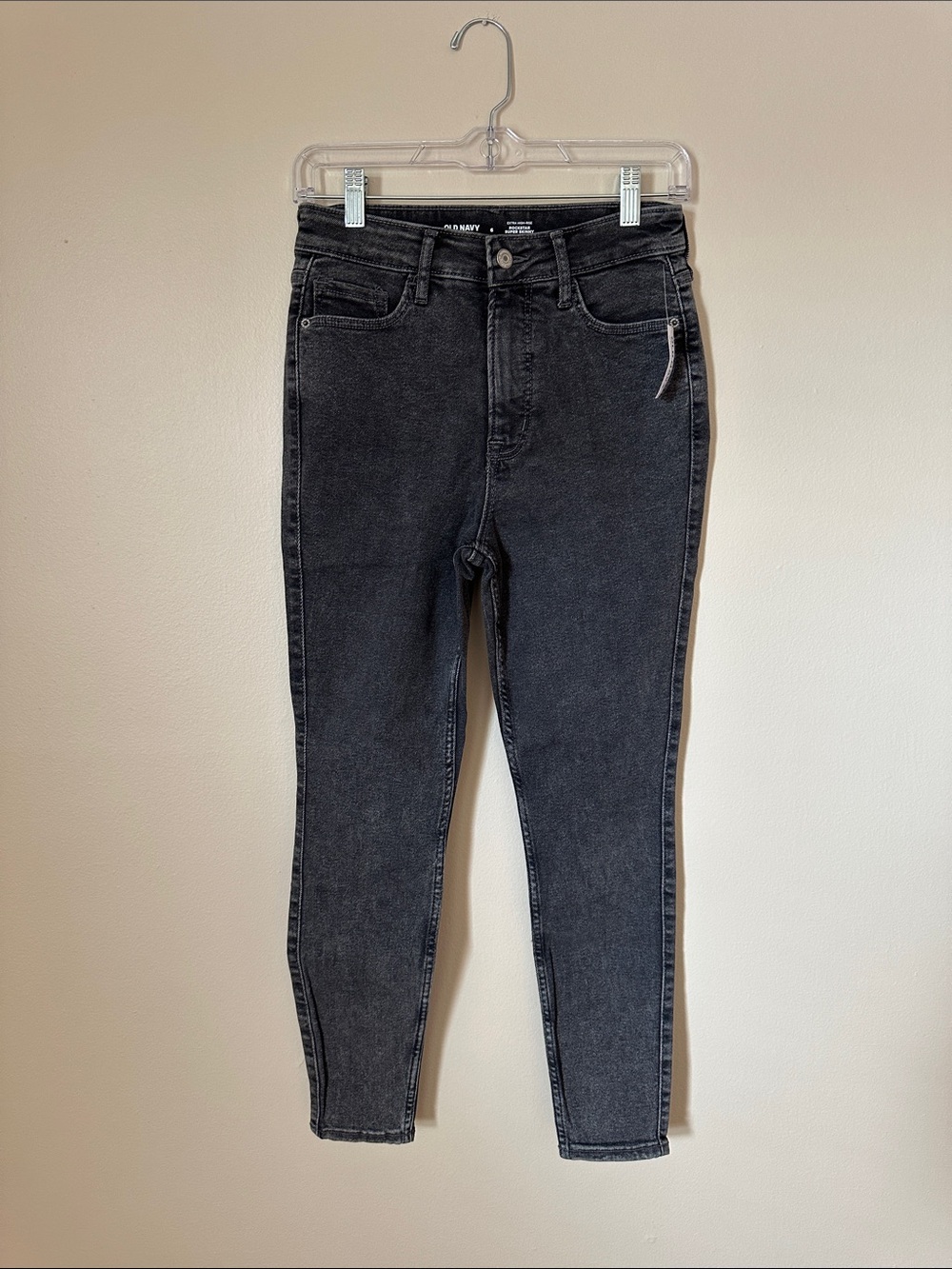 Old Navy Extra- High rise Rockstar super skinny jeans